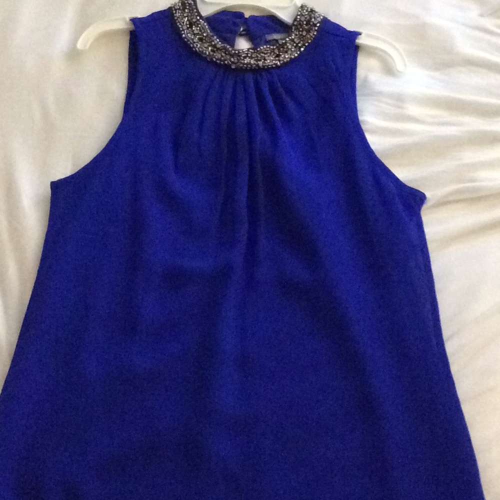 Royal blue tank
